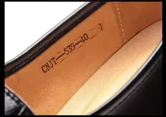 Sapatos formais de couro masculino, mocassins de vestido, sapatos de deslizamento respiráveis, sapatos pretos para dirigir, marca de luxo, tamanho grande 38-44, 2023 na internet