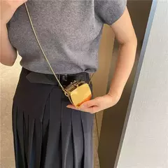 Bolsa de ombro acrílica para mulheres, bolsa de batom, mini bolsa crossbody, bolsa fofa, alta qualidade, designer, nova, 2024 - loja online