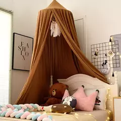Imagem do Rede Mosquiteira Pendurada para Crianças, Berço Cortina, Tenda Pendurada, Decoração de cama, Menina Princesa, Cama Canopy, Living Corner Play, Leitura