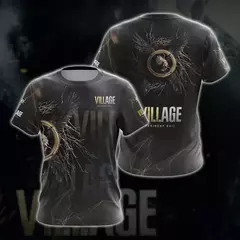 Camiseta Unisex, Estampa 3D, Manga Curta, O-Decote, Streetwear Hip Hop, Top Casual, Roupas, Resident Evil, Novo - comprar online