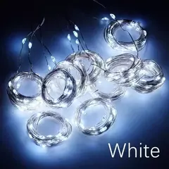 LED Curtain String Lights, Fada Decoração, Feriado USB, Guirlanda de Lâmpada, 8 Mode, Casa, Jardim, Festa de Natal, Ano Novo, Casamento, 3m - Wolf Magazine