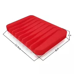 Dreno De Prato De Sabão De Silicone Para Banheiro, Cremalheira De Banho, Bancada De Cozinha, Bandeja De Secagem De Esponja