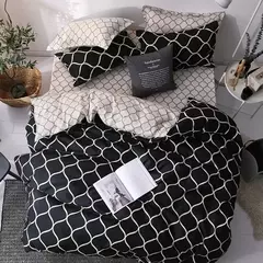 Duvet Cover com Pillow Case para Casais, Consolador Preto, Conjunto de Cama, Rainha, Rei, Full Size, Produtos de Cama, 3Pcs - comprar online