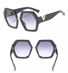 Óculos de sol quadrados retrô para homens e mulheres, marca de luxo, óculos de sol femininos, óculos UV400, moda nova