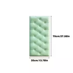 Adesivos de parede 3D para quarto e sala de estar, papel de parede autoadesivo, tatami espesso, tapete de parede anticolisão, almofada de espuma macia para crianças - loja online