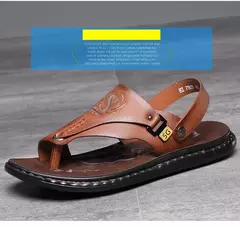 Sandálias dos homens Atacado de Verão de sola Macia Anti derrapante Sapatos de Praia dos homens Grande Nova flip-flops Casual Outwear Sandálias