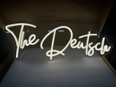 Nome personalizado sinal de néon adolescentes presentes de aniversário personalizado néon led sinal de nome usb regulável led néon decoração da parede luz na internet