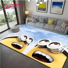 Famous Film M-Minion Caráter Tapete, Sala, Quarto, Cabeceira, Moda Tapete, Tape - comprar online