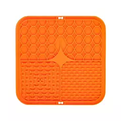Pet lamber esteira de silicone para cães pet placa de comida lenta cão banho distração silicone cão otário treinamento de alimentos alimentador de cão suprimentos - Wolf Magazine