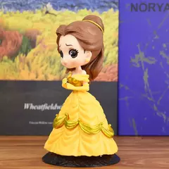 14cm disney q posket bela e a fera brinquedos belle pvc princesa figuras ação brinquedo modelo colecionável - Wolf Magazine