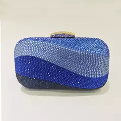 Bolsa de ombro strass cristal brilhante de luxo para mulheres, mini bolsa para festa de casamento, corrente, bolsa noite, banquete, moda senhora