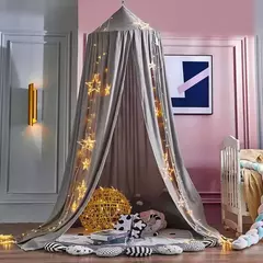 Rede Mosquiteira Pendurada para Crianças, Berço Cortina, Tenda Pendurada, Decoração de cama, Menina Princesa, Cama Canopy, Living Corner Play, Leitura