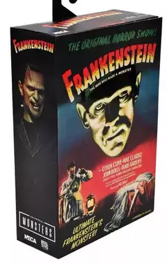 NECA Frankenstein Action Figure Filme de Maria Shelley 1931 Coleção de filmes Modelo Boneca de brinquedo Aniversário Persent