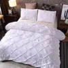 Grey Queen Bed Comforter Set, Capa de edredão e fronhas, Cama em um saco para quarto, conjuntos de cama, 3 pcs
