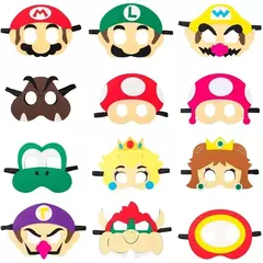 Máscara sônica para crianças, Dragon Ball Z, máscaras de super-herói de Halloween, Natal e festa de aniversário, máscara Mario Cosplay - loja online