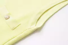 Mini vestido de bolso feminino sem mangas com o pescoço, malha, elegante vestido de botão, fino Lady Fashion, verão, fêmea, 2024 - Wolf Magazine