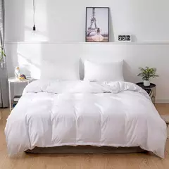 Nordic Solid Color Lixar Duvet Cover Set, Individual, Duplo, Queen, Cama King Simples, Fronha, Roupa de cama, Sem lençol, - loja online