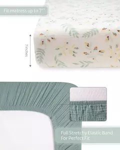 Capas de colchão de algodão, lençóis recém-nascidos, lençóis de bebê, colcha, cor sólida, 130 cm, 70cm, 2024