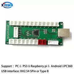 Imagem do Raspberry Pi PC e Ps3 Switch, Codificador Android, USB Zero Delay, Fighting Game Controller, Joystick Board, DIY Arcade Machine, Neo Geo