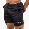 Calções esportivos de secagem rápida masculina, corrida, ginástica, ginástica, calças curtas, verão, novo, 2023