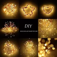 Luzes De Fadas A Bateria Operado Centerpiece Do Casamento Decorações De Mesa Festa De Natal Fio De Cobre String Luzes Alimentado Por Bateria - loja online
