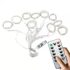 USB Festoon LED Curtain String Lights, Fairy Lights, Guirlanda de Natal, Casamento, Casa, Quarto, Decoração Iluminação, 6x3, 3x3, 4x3 - Wolf Magazine