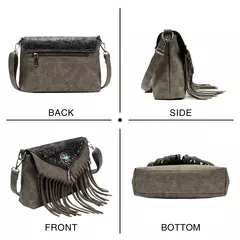 Celela design original bolsa de ombro para as mulheres couro do plutônio luxo embreagem designer bolsas ocidental bolsa franja saco do mensageiro - loja online