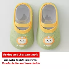 Meias internas quentes antiderrapantes para crianças, sapatos de bebê, meninos e meninas, parque de diversões, jardim de infância, bebê na internet