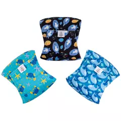 Imagem do (3 unidades por pacote) Fraldas reutilizáveis para cães masculinos CuteBone, faixas laváveis para barriga de cães, envoltórios para cães masculinos, fraldas para cães