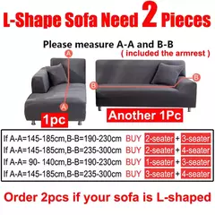 Imagem do Capa de sofá Jacquard elástica grossa para sala de estar, sofá e poltrona, L Shaped Canto Sofá Capa, 1 lugares, 2 lugares, 3 lugares, 4 lugares