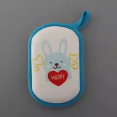Cute Baby Bath Sponge Crianças Crianças Crianças Crianças Recém-nascidos Adultos Cleaning Brush Towel Soft Inirritative Bath Foam Shower Sponge - Wolf Magazine