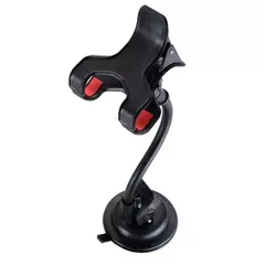 Ventosa universal removível com rotação de 360 graus, suporte para telefone de carro, suporte preguiçoso, flexível, navegação gps, acessórios na internet