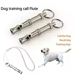 Dog Training Whistle Stop Barking Dispositivo, ultra-sônica flauta, silencioso, ferramenta de controle, Puppy Train Keychain, Pet fornecimentos