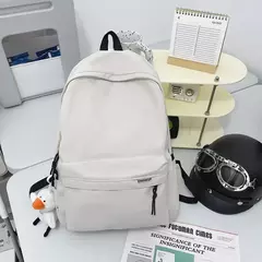 Mochila de nylon impermeável para adolescentes, mochila escolar para meninos e meninas, mochila de viagem, grande capacidade, moda criativa, estudantes na internet