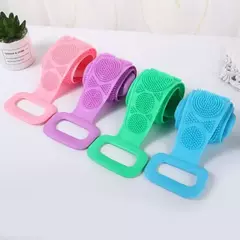 Silicone Body Scrubber para Banheiro, Back Massage, Esfoliante Esponja, Escova de banho, Escova de chuveiro, Body Wash, Remoção Bath Spong na internet