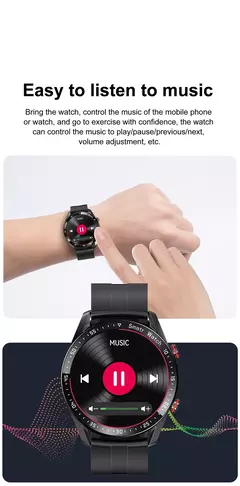 Impermeável relógio inteligente para homens, Bluetooth chamada, saúde do laser, pressão arterial, fitness esportes relógios, caixa, ECG, PPG