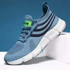 Tênis de plataforma respirável para mulheres, sapatos de renda, confortável, casual, ao ar livre, corrida, esportes, moda feminina - Wolf Magazine