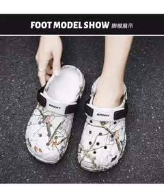 Sandálias planas para homens, chinelos masculinos de jardim, sandálias plataforma, tênis masculinos, chinelos ao ar livre, tamancos domésticos, sapatos de verão, 2024 na internet