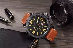 Curren-Relógio Quartz Masculino, Relógios de Fábrica, Moda de Luxo, Relógio de pulso casual, Data Watch - Wolf Magazine