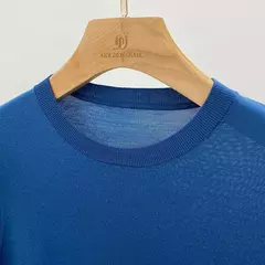 Lã 100 verão manga curta moda camiseta homens top mens tshirt tee black tops camisa masculina camiseta masculino manga longa masculinas camisetas blusa roupa gola feminina segunda pele camisas marcas shirt famosas cur - comprar online
