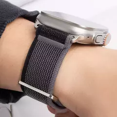 Pulseira de Nylon para Apple Watch, Pulseira Respirável, Ultra 2, 49mm, Série 9, 8, 7, 45mm, 41mm, Esportes para iWatch 6, 5, 4, 3, SE, 44 milímetros, 40 milímetros, 42 milímetros - comprar online