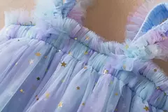 Imagem do Vestido Borboleta 3D para Bebé Menina, Roupa Infantil, Festa de Aniversário, Vestidos Luxuosos Elegantes, Roupas Doce Verão, Novo, 1-5Y
