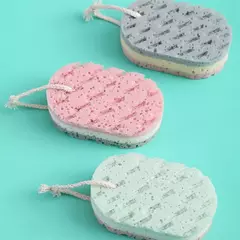 Esponja De Banho De Esponja De Chuveiro, Esfoliação Do Corpo Inteiro, Escova De Massagem, Purificador, Escova Do Corpo, Acessórios Do Banheiro, 1Pc