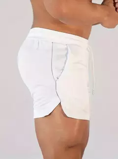 Músculo Respirável Rapidamente Seco Correndo Calções Esportivos, Maratona Capris, Calças de Praia Fitness, Tecido de Malha Apertado, Estilo Hip-Hop, Novo, 2022