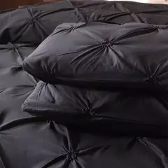 Grey Queen Bed Comforter Set, Capa de edredão e fronhas, Cama em um saco para quarto, conjuntos de cama, 3 pcs - loja online