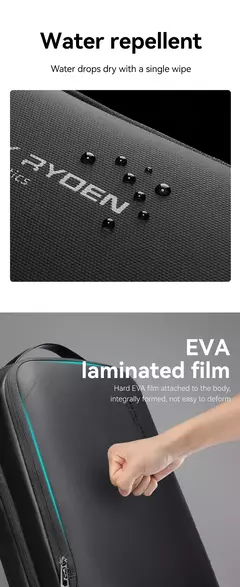Imagem do MARK RYDEN-Mochila Laptop Slim para Homens, Mochila Minimalista Empresarial, YKK Zipper, Resistente a Riscos, USB