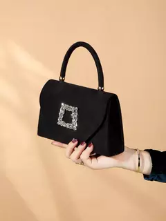 Imagem do Espumante Velvet Evening Clutch Bag, Glitter Bling, brilhante, glamouroso, requintado, elegante, elegante, 1Pc