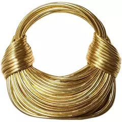 Bolsa atada corda artesanal para mulheres, embreagem noite dourada e prateada, bolsas hobo atadas, nova marca de designer, luxo e chique, 2023