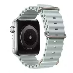 Pulseira esportiva de silicone para Apple Watch, pulseira para iWatch Series 9, 7, 8, 4, 5, 6, SE 2, 49mm, 45mm, 44mm, 42mm, 38 milímetros, 40 milímetros, 41 milímetros, ultra