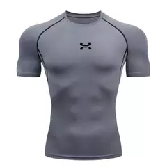 Camisa respirável Rashguard de compressão masculina, ajuste seco, camiseta esportiva MMA Fitness Gym, camisa de corrida, alta qualidade na internet